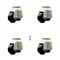 Service Caster Nylon Swivel TS Caster w/2.83" Black Wheel and M16 x 2.0mm x 24mm Stems, 4PK SCC-TSLV30S75-NYR-1100-4 - alternate 1